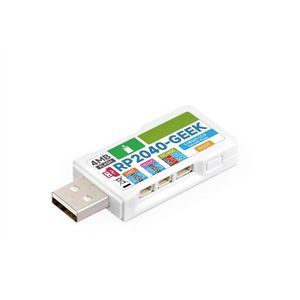 Modul RP2040-GEEK Entwicklungs platine Basierend auf RP2040 Mikro controller 1,14 Zoll 65K Farbe LCD USB Debugging Downloader - Product Image 1