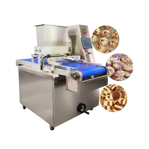 Küçük kurabiye yapma makinesi fabrika fiyat otomatik bisküvi üretim hattı çerez yapma depositor bırakarak - Product Image 6