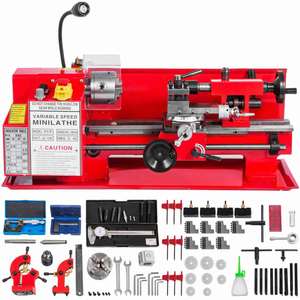7&quot; X 12&quot; Variable-speed Metal German <strong>Lathes</strong> Small Bench Table <strong>Cnc</strong> <strong>Lathe</strong> Mini Machine Manual <strong>Lathe</strong> - Product Image 6