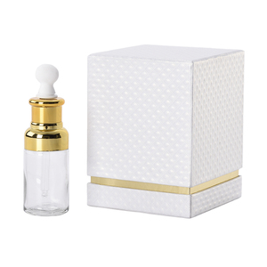 Custom Logo Printing 10ml 30ml 50ml <strong>100ml</strong> Luxury Mini Small Cosmetic Perfume Cardboard Packaging <strong>Box</strong> with Lid and Base - Product Image 2