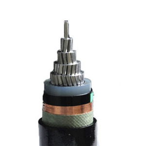 12/20 (24) kv alüminyum kablo 120 xlpe yalıtım bakır bant ekran çelik tel zırh PVC kılıf endüstriyel kullanım - Product Image 1