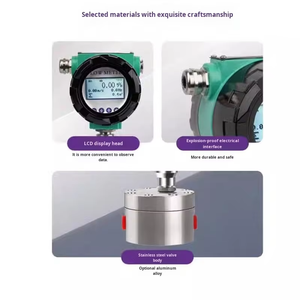 Sıvılar için mikro boyutlu yüksek viskoziteli akış ölçer LCD önlemler su şurubu benzinli dizel dairesel dişli OEM özelleştirilebilir - Product Image 2