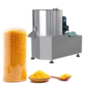 Küçük karides kuru ekmek kırıntıları kaplama makinesi üretim ekipmanları <span class=keywords><strong>miceowave</strong></span> tamburlu kurutma makinesi için ekmek kırıntısı