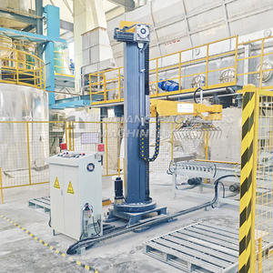 Automatic Column Stacker Bag Carton <strong>Robot</strong> Palletizer with Conveying Line - Product Image 3