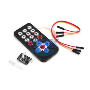 Telecomando Wireless a infrarossi Kit modulo Robot di controllo remoto (telecomando + scheda ricevitore) - Product Image 1