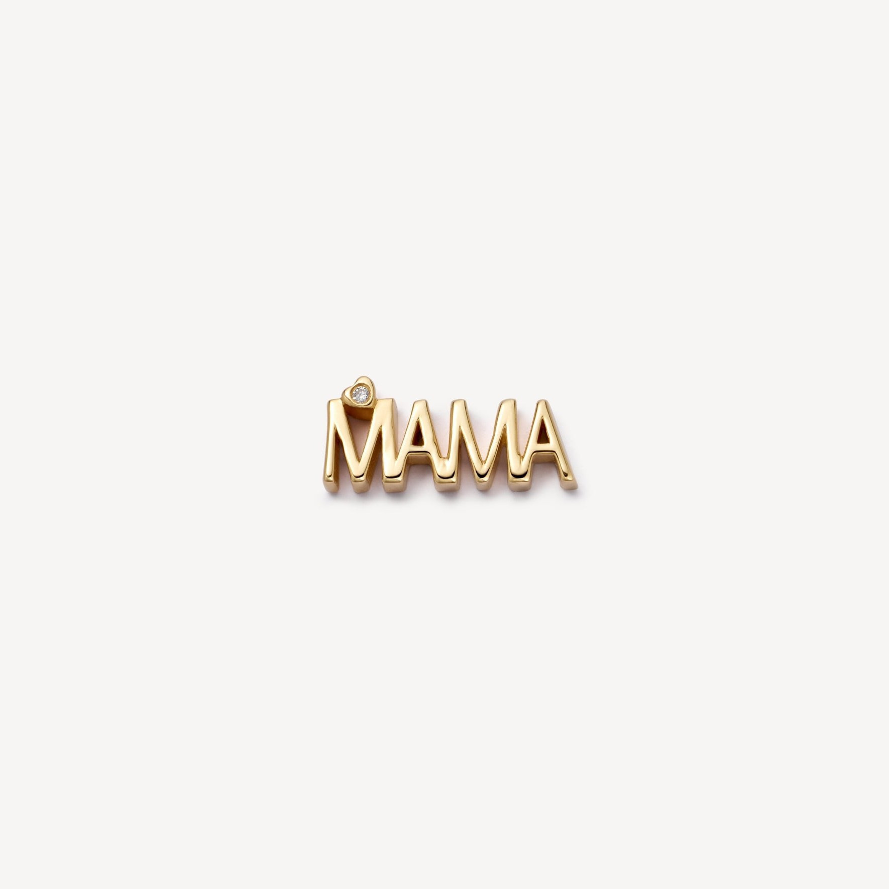 Maman avec accessoire unique en diamant