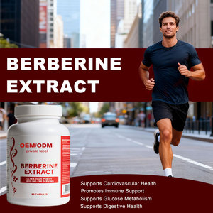 Viên nang berberine không GMO 1800mg chiết xuất bổ sung HCL để hỗ trợ miễn dịch - Product Image 4