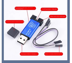 ST-LINK V2 IC STM8/STM32エミュレータプログラマダウンローダーラインバーナーデバッガー - Product Image 4