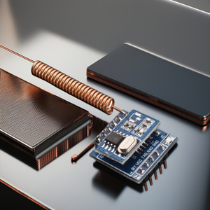 RF Codec modülü 315/433MHz kablosuz uzaktan kumanda anahtarı RF modülüne seri iletişim - Product Image 4