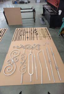 Metalldraht Garten dekoration Zaun Set Klapp zaun für die Landschafts gestaltung im Freien