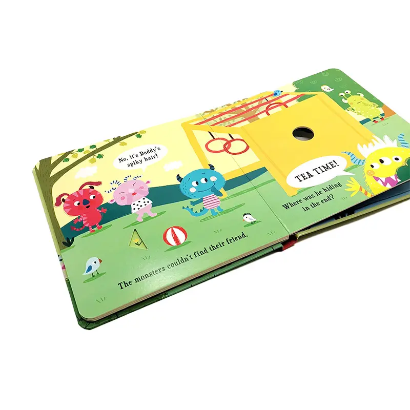 Alta Qualidade Novo Design Fornecimento Personalizado Hardcover Kids/Crianças livro impressão casa Serviços