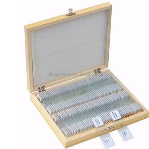 Portaobjetos de microscopio biológico: especímenes preparados para observar células animales y vegetales, bacterias y experimentos de laboratorio - Product Image 2