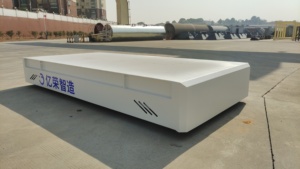 平板转运车电动平台运输车重型装载运输车带4轮货物 - Product Image 2