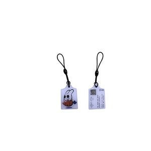 Unico codice QR Tag Card 13.56mhz Nfc 213 216 Chip Rfid Keyfob adesivo epossidico NFC Card