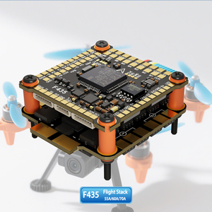 F435 F4 V3 FC chuyến bay điều khiển mô-đun 60A 4-in-1 RC FPV đua Drone Quadcopter kim loại tự làm - Product Image 1