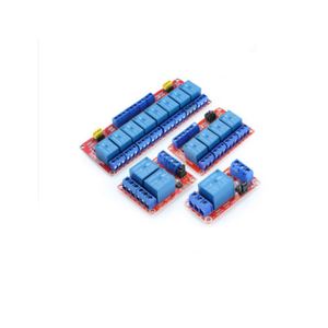 Modulo relè a canale cc 5V 12V 24V 8 modulo relè ad alto e basso livello Trigger 8 canali 5V 12V 24V scudo relè di isolamento Optocoupler - Product Image 2
