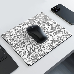Desk <strong>Keyboard</strong> and <strong>Computer</strong> Protector Mat Professional Precision <strong>Control</strong> Gaming Extra Thin Easy to Clean Glass <strong>Mouse</strong> Pad - Product Image 1