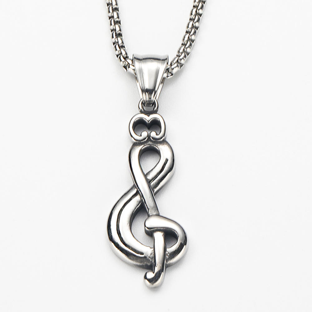 Steel pendant, no chain