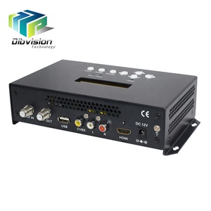 Modulador Digital de cabeza isdb-t convertidor av a rf modulador codificador hd para señal de cámara de televisión