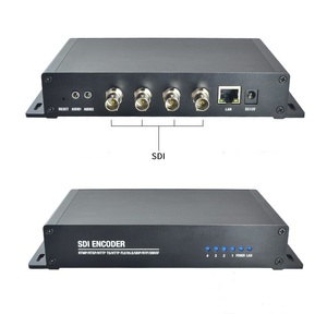 Codificador de 4 canales 1080p60 SD HD 3G SDI para transmisión en vivo, transmisión de IPTV - Product Image 2