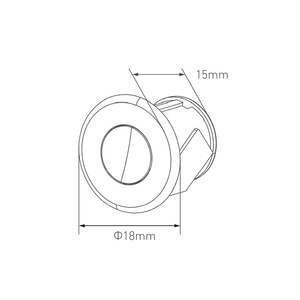 Interruptor de atenuación ON / OFF para muebles, luz Led moderna, táctil, regulable, inteligente - Product Image 5