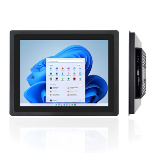 Integrate Rugged <strong>LCD</strong> Monitor DVI/ VGA/ <strong>USB</strong>/ HD Interface DC 12V 15&quot; Inch <strong>Display</strong> TFT Industrial Touch <strong>Screen</strong> - Product Image 1