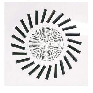Потолочный диффузор HVAC, воздуховод, квадратный вихревой диффузор - Product Image 5
