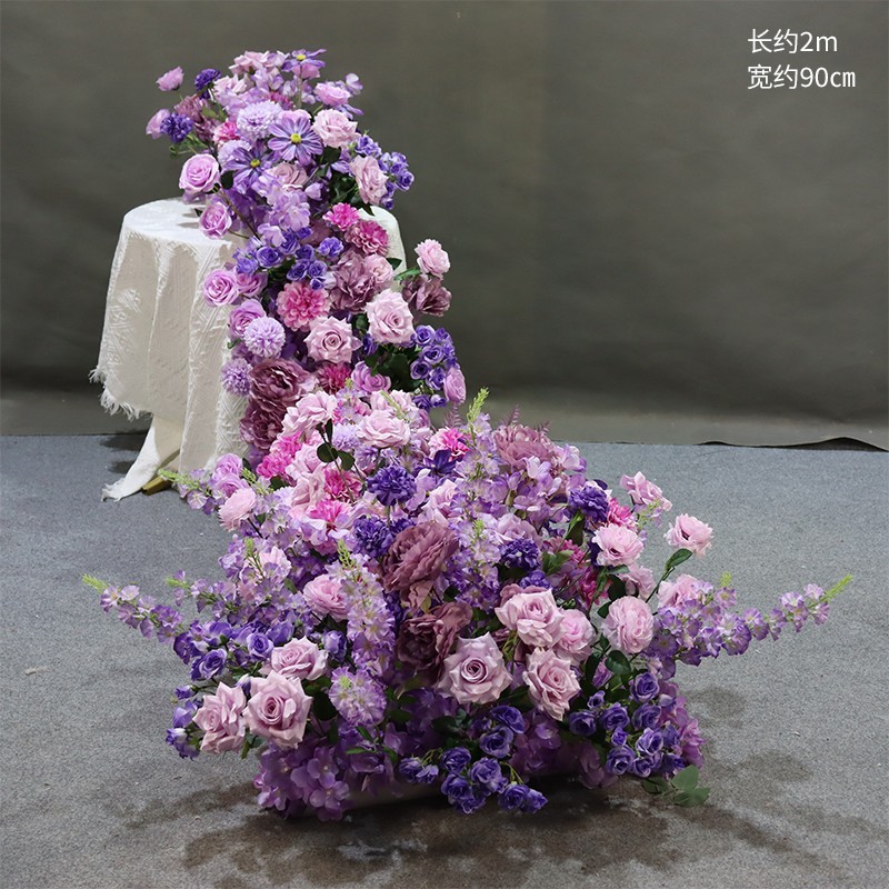 Purple rose-qianxun waterfall flower
