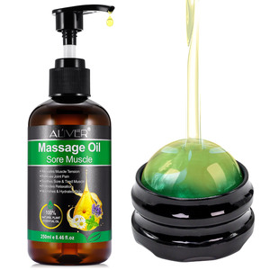 Natural Vegan Relieves <strong>Joint</strong> Pain Therapy Essential <strong>Oil</strong> Sore Muscle Massage <strong>Oil</strong> with Roller Ball <strong>for</strong> Body Promotes Relaxation - Product Image 4