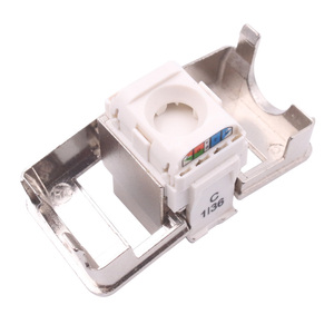 Ethernet FTP Cat6A Keystone Jack ağ sistemi için yüksek performanslı 3m tipi ağ Keystone Jack kullanımı - Product Image 3