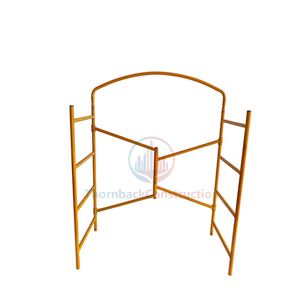 Andamio rodante multiusos con ruedas de fácil reubicación Marco plegable de acero interior Andamio multifuncional móvil - Product Image 4