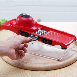Özel renk Mandoline dilimleyici çok fonksiyonlu sebze kesici 6 in 1 meyve sebze dilimleme - Product Image 6