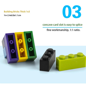 クラシック1*3ドット小粒子厚1x3パーツ互換No.3622中国卸売DIYビルディングブロックおもちゃ子供向け教育 - Product Image 6