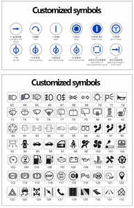 Los fabricantes personalizan con varios símbolos de patrón y logotipos para interruptores de botón impermeables instantáneos/autoblocantes con luces - Product Image 5