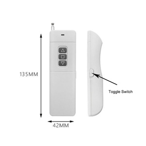 433 MHz Wireless RF-Fernbedienung schalter EV1527 Lerncode-Controller für Garagentor-Tor licht Langstrecken sender - Product Image 2