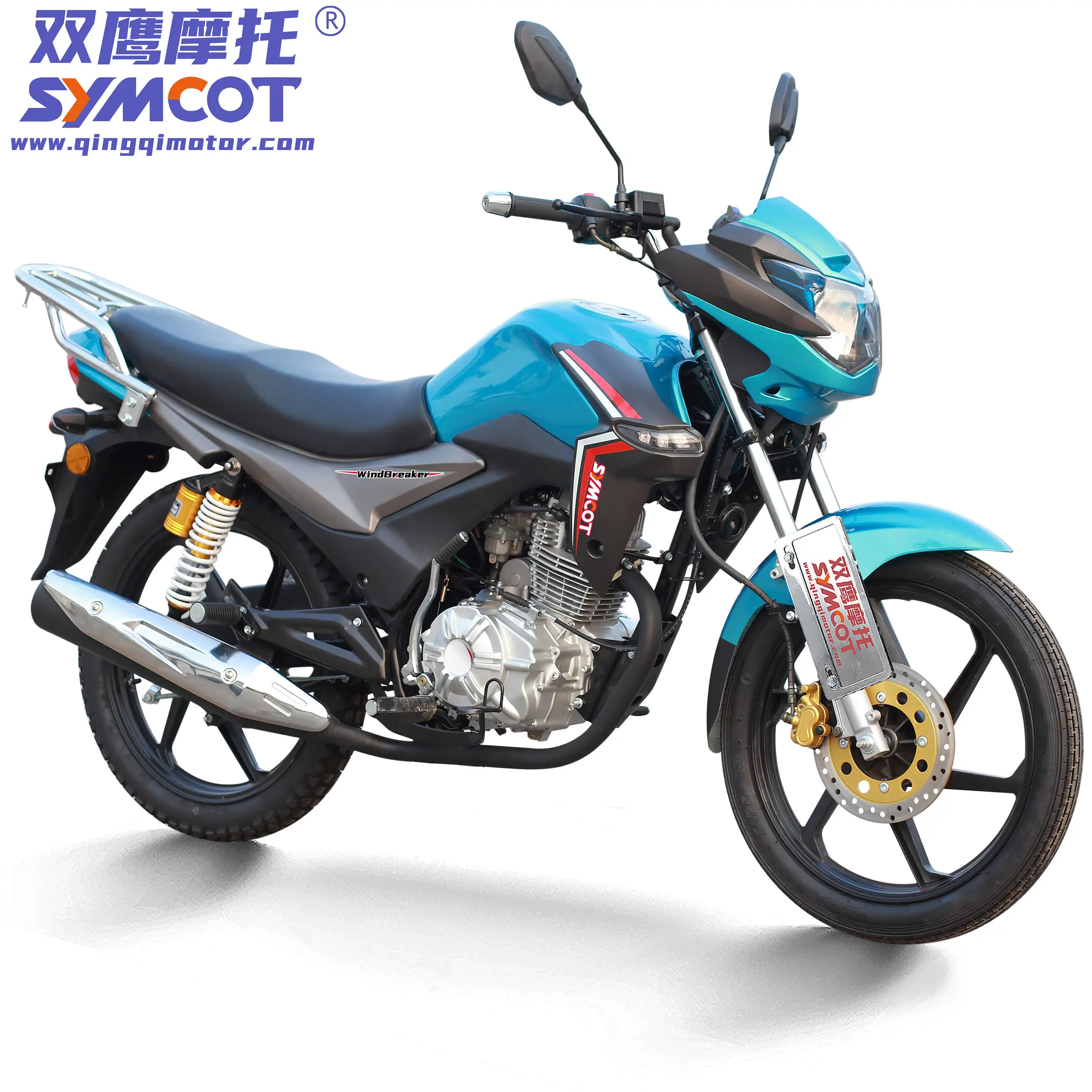 Windbreaker 150cc street motorcycle with 125cc 150cc 18 inch tire disc drum brake sells well in Middle East Fenghao