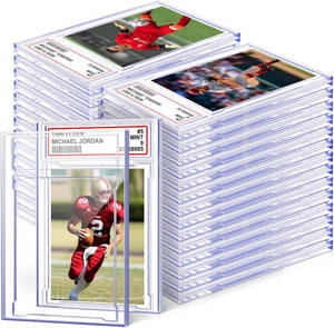 Großhandel Clear Slab Label Inhaber Baseball Card Case Sammelkarten Protector Case für TCG - Product Image 1