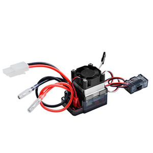HSPHPI双方向320Aブラシ付き電気速度コントローラー7.2-16V ESC、RCカーボート用ファン付き - Product Image 1