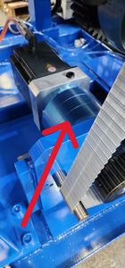 <strong>AHT</strong> Series round Housing Gearhead Planetary Gearbox Speed Reducers <strong>for</strong> Laser Cutting Machine Servo Motor Reducing Speed in Red - Product Image 4
