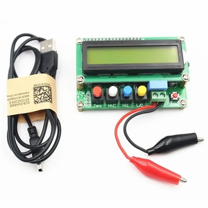 เครื่องวัดความจุ LC100-A แบบเหนี่ยวนำมีความแม่นยำสูงจอ LCD ดิจิตอลเครื่องทดสอบตัวเก็บประจุฐานพีซีบี - Product Image 1
