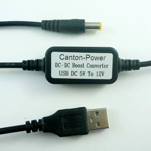 CE036コントンパワーUSB DC 5V入力DC12V出力DC 5V ~ 12Vパワーモジュール8W 1.5メートルモバイルパワーwifiルートラップトップ用 - Product Image 1