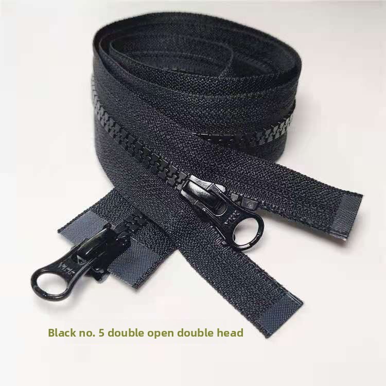 Ykk double-open double-headed-5 resin-60 cm-one piece