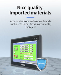 1024*600 touch screen hmi unità logica plc programmazione controller di automazione - Product Image 3