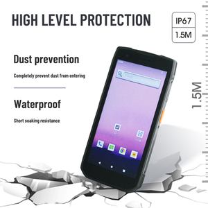 Vendita calda Android GPS PDA lungo raggio 2D Scanner di codici a barre BT comunicazione 4GB memoria 16GB ROM 5 pollici Qr codice Scan caratteristiche PDA - Product Image 5