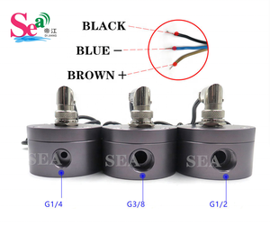 SEA 3/8'' NPN <strong>Pulse</strong> <strong>Output</strong> Mini Aluminum Oval Gear Flow Meter Sensor for High Viscosity Liquid - Product Image 3