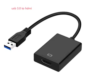 高清1080P无泛洪USB 3.0 DP转换器高清电视投影仪适配器RCA聚氯乙烯免费驱动程序，用于多显示器图形计算机液晶显示器 - Product Image 1