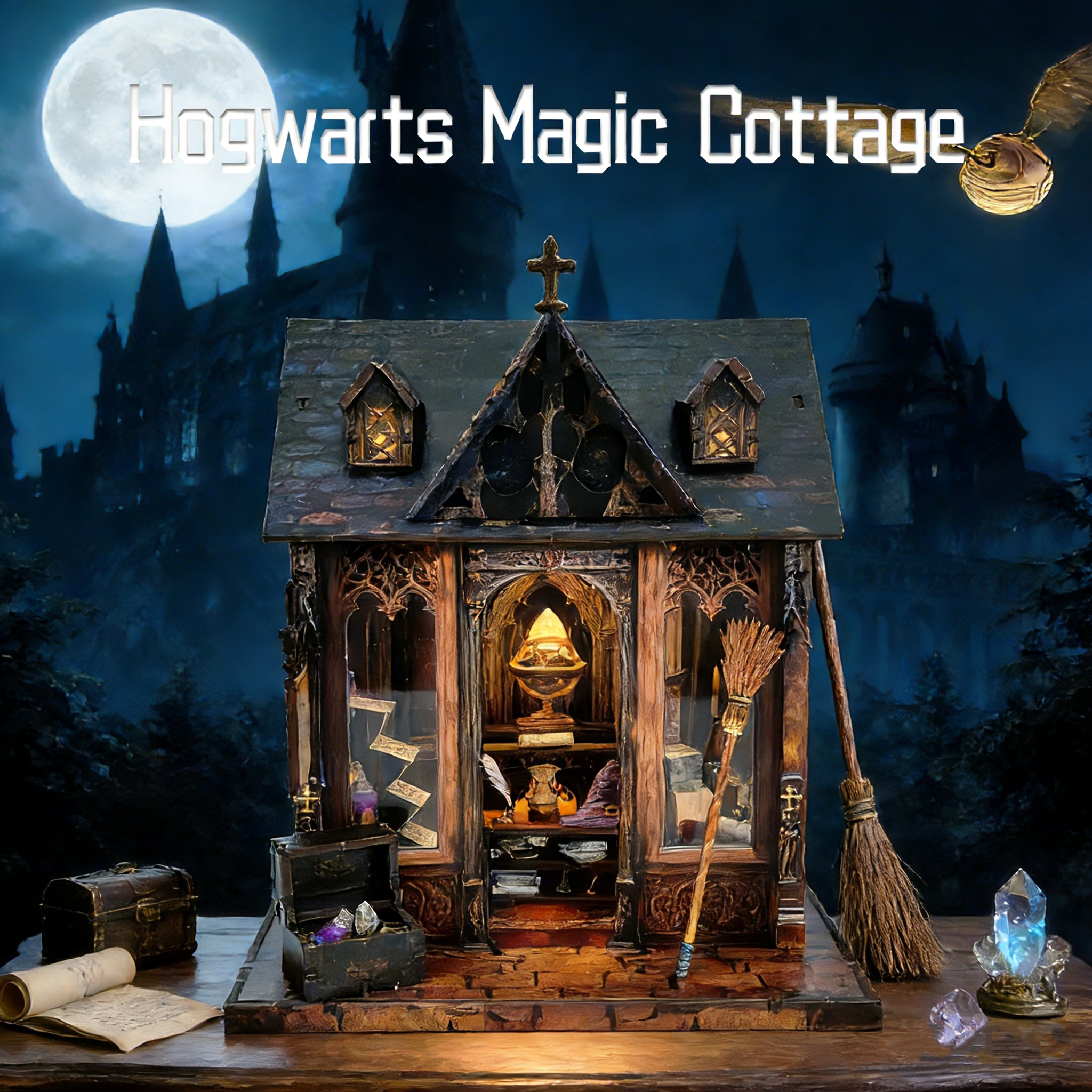 Cottage magique de Poudlard