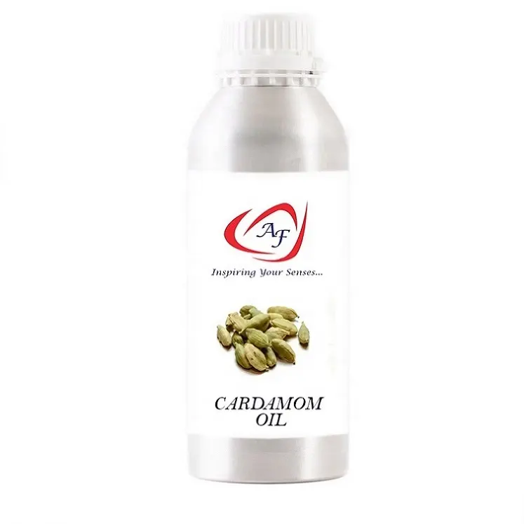 Huile fraîche indienne Elaichi, fournisseur en gros d'huile de graines de cardamome verte 100% biologique de bonne qualité