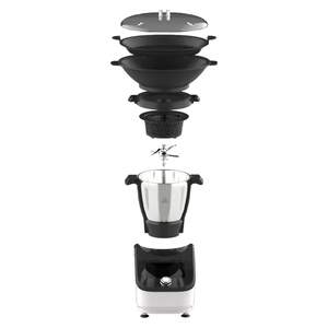 7-Inch Display Kitchen Robot Wireless Cooking Machine with Thermoelectric Multi-Function Food Processor <strong>Mixer</strong> - Product Image 2