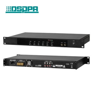เครื่องขยายเสียงมิกเซอร์1U 1000W พร้อมไมค์2ตัว & 2 AUX อินพุตเครื่องขยายสัญญาณ Class D - Product Image 2